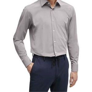 HUGO BOSS Men's Long Sleeve Button Down Shirt Size 16 34/35